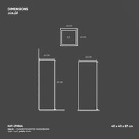 مغسلة ساليكس أرضية / طولية HAT-LT056A