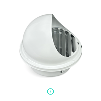 غطاء خارجي لمجرى الهواء 6 بوصة