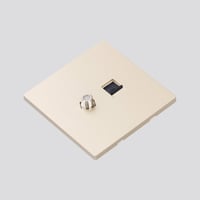 غطاء مقبس مستقبل هوائي + مقبس بيانات