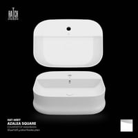 حوض مغسلة سطحي أزاليا (مربع) WB17