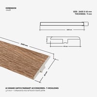 اكسسوار باركية لو جراند حرف تي