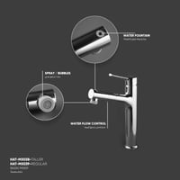 خلاط مغسلة متعدد الأستخدامات مع ذراع متحرك 39- HAT...