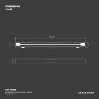 صفاية طولية جدارية ​FD010