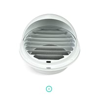 غطاء خارجي لمجرى الهواء 6 بوصة