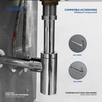 حوض مغسله كيب كود سطحي