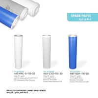 شمعة الفلتر (الكربون النشط/الكربون الصلب) / قطن بو...