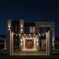 إنارة عقدية (بدون مصابيح)