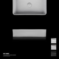 حوض مغسلة سطحي مستطيل هويا -WB03