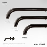 خلاط مغسلة جداري بدون إطار Chronos -CR70551 Framel...