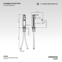 خلاط مغسلة Le Grand 1417