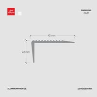 بروفايل مانع للانزلاق AM703