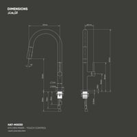خلاط مطبخ ذكي يعمل باللمس ( مجلى ) MX030