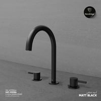 خلاط مغسلة ثلاثي الفتحات MX086