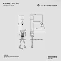 خلاط مغسلة Portofino - PO17