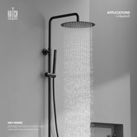 طقم خلاط دش ثلاثي الإتجاه تأسيس خارجي MX053