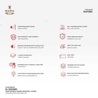 رول عزل مائي وصوتي - غورو