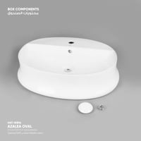 حوض مغسلة سطحي أزاليا (بيضاوي) WB16