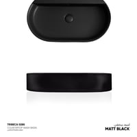 حوض مغسلة سطحي بيضاوي تيربيكا