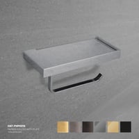 حامل مناديل مع رف - PHP001S