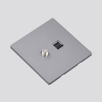 غطاء مقبس مستقبل هوائي + مقبس بيانات