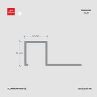 بروفايل التقاء عنصرين و لحماية الزوايا AM714