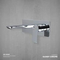 خلاط مغسلة جداري مع إطار MX007