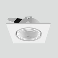 إطار سقفي MR11 مربع غاطس متحرك بمقاس القطر55مم (مض...