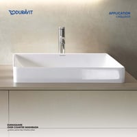 حوض مغسله ديورا سكوير سطحي