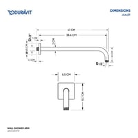 ذراع دش جداري