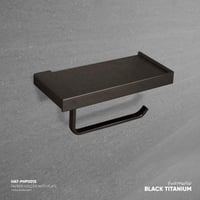 حامل مناديل مع رف - PHP001S