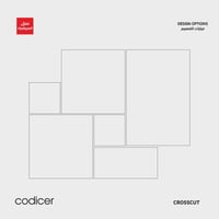 بورسلان من مجموعة Crosscut ​ (للارضيات والجدران)