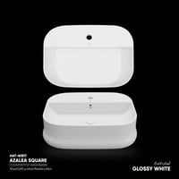 حوض مغسلة سطحي أزاليا (مربع) WB17