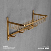 سلة شاور مع 4 خطافات تعليق مدمجة SB004