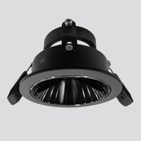 إطار سقفي دائري غاطس المنيوم متحرك ومضاد للوهج بمق...