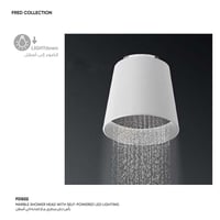 رأس دش مطري سقفي مع اضاءة Fred​ - FDS02