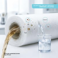 شمعة فلتر قطن البولي بروبلين بحجم نحيل مناسب لـفلت...