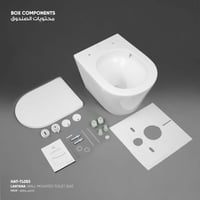 كرسي لانتانا معلق متوافق مع خزان جيبيريت المخفي HA...