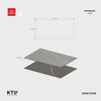 بورسلان من مجموعة Roma Stone (الجدران – الارضيات)