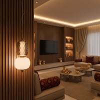 وحدة إضاءة معلقة رونق LED 14 واط (معلقة): مناسبة ل...