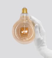 مصابيح إضاءة فلمنت إي27 ذهبى ليد 4 واط