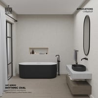 حوض مغسلة سطحي رتيميك (بيضاوي) - WB022