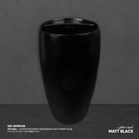 مغسلة بيتونيا أرضية / طولية مع فتحه خلاط HAT-057B