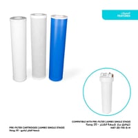 شمعة الفلتر بحجم نحيل (الكربون النشط/الكربون الصلب...