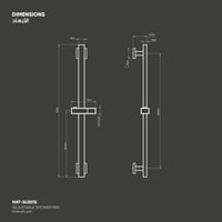 حامل متحرك لسماعة الدش SL001S