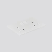 غطاء مقبس ثلاثي 13 امبير ثنائي القطب مزدوج