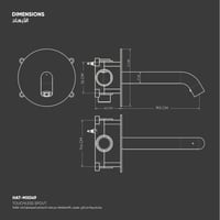 مخرج مياه جداري يعمل بالاستشعارعن بعد(حساس/سينسور)...