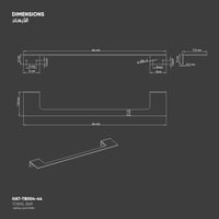 علاقة "حامل" مناشف TB004-44