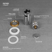 رأس هراب مع فتحه تصريف الفائض BD005