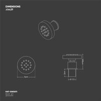 دفاع ماء جداري دائري SW011