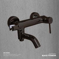 خلاط تأسيس خارجي مع صباب متحرك ثنائي الأتجاه MX056